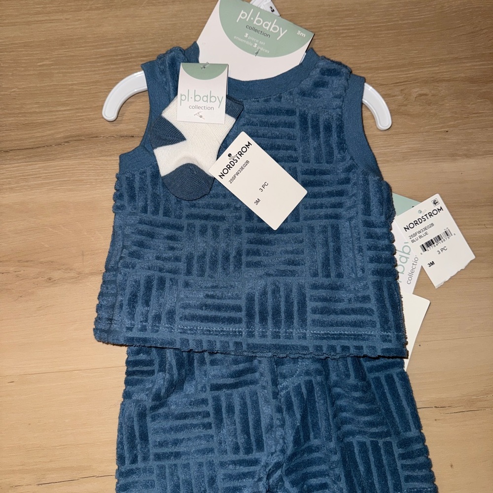 3 Month Outfit with socks